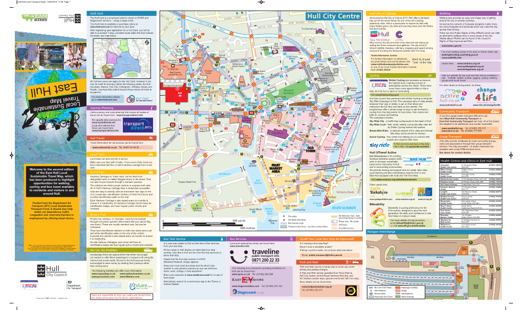 East Hull Local Transport Guide 14/03/2014 11:50 Page 1