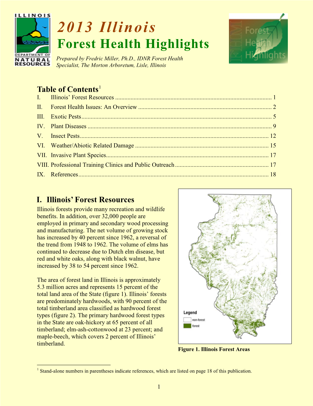 2013 Forest Health Highlights