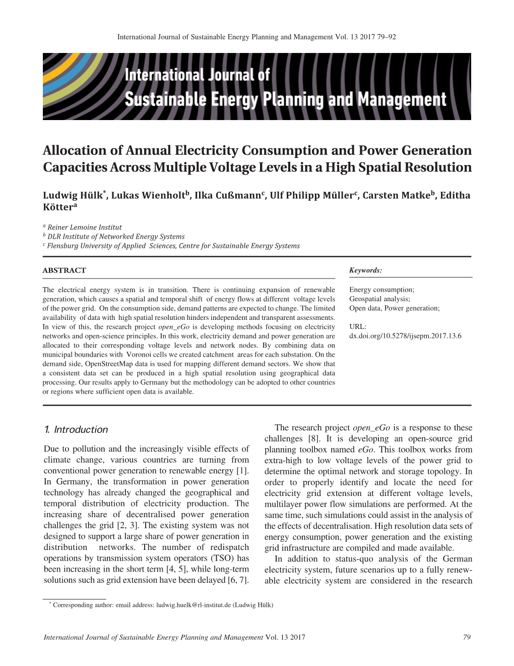 Allocation of Annual Electricity Consumption and Power Generation Capacities Across Multiple Voltage Levels in a High Spatial Resolution