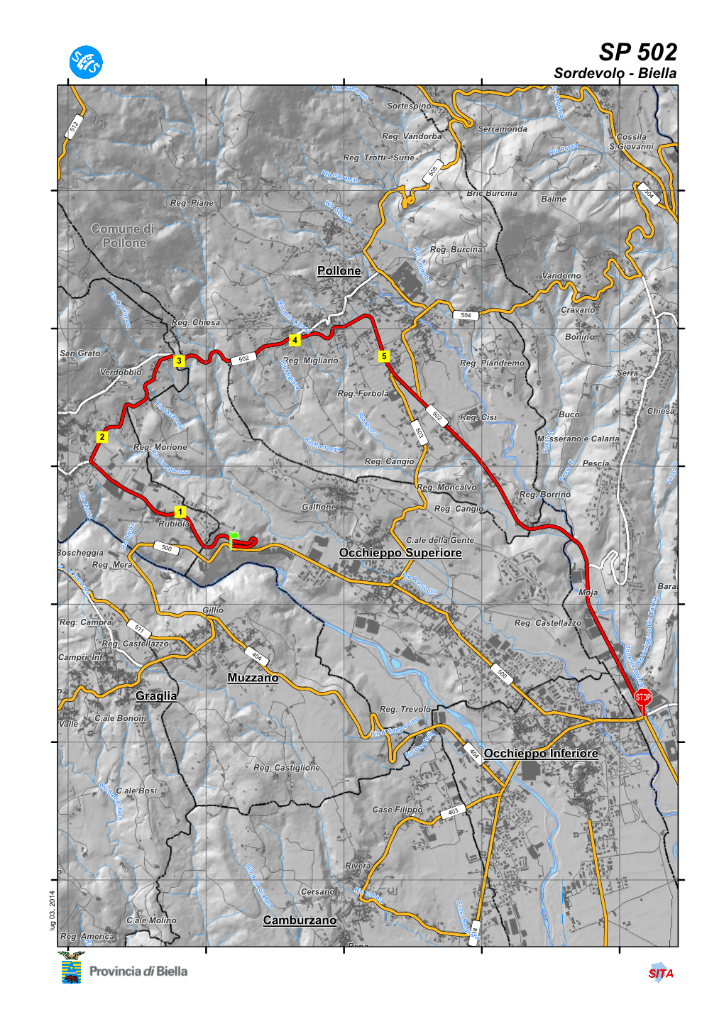 SP 502 Sordevolo - Biella Reg