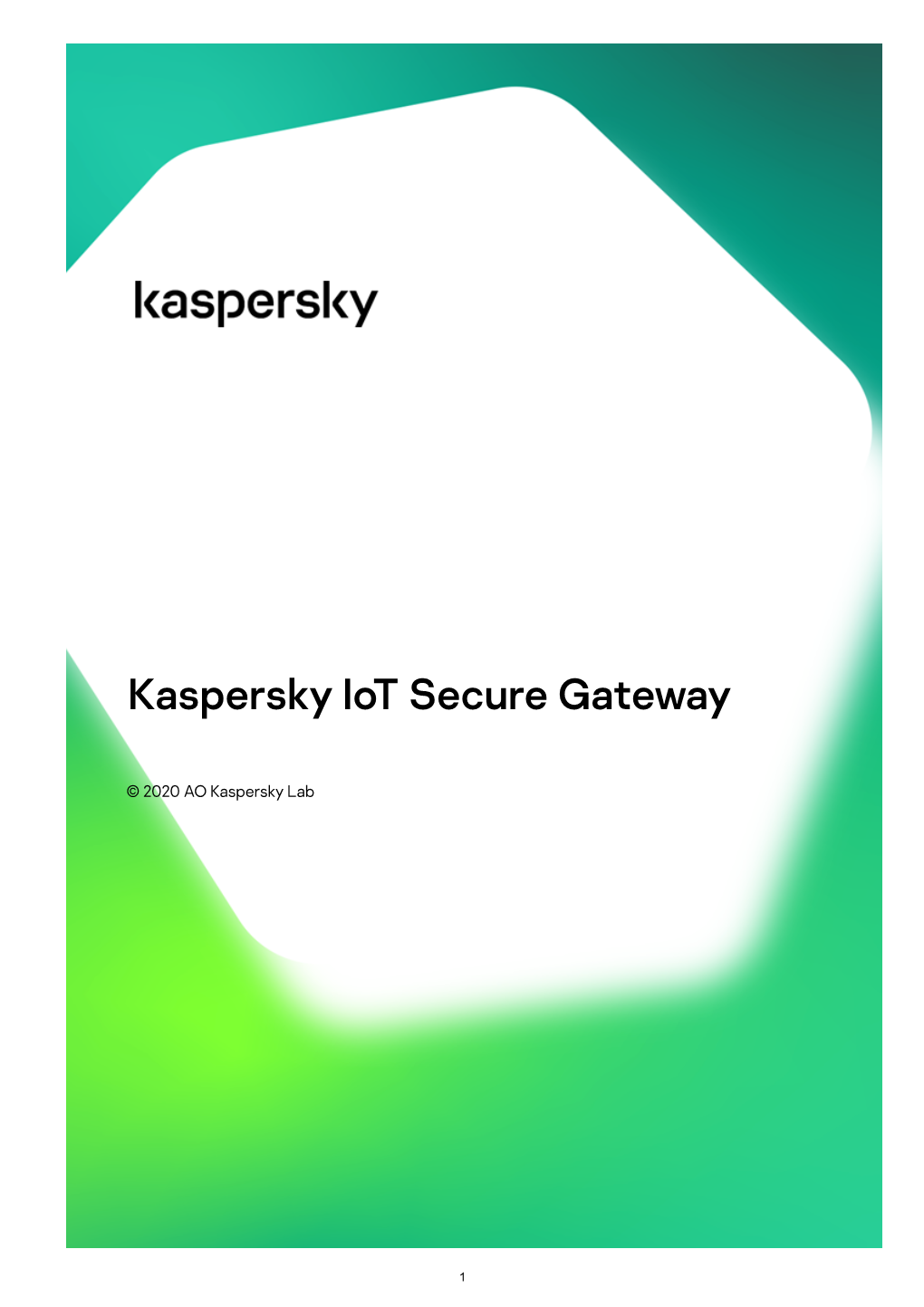 Kaspersky Iot Secure Gateway