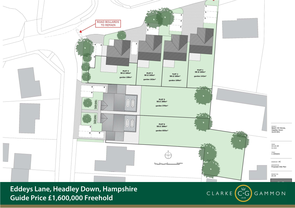 For Six Detached Houses. VIEWING ARRANGEMENTS