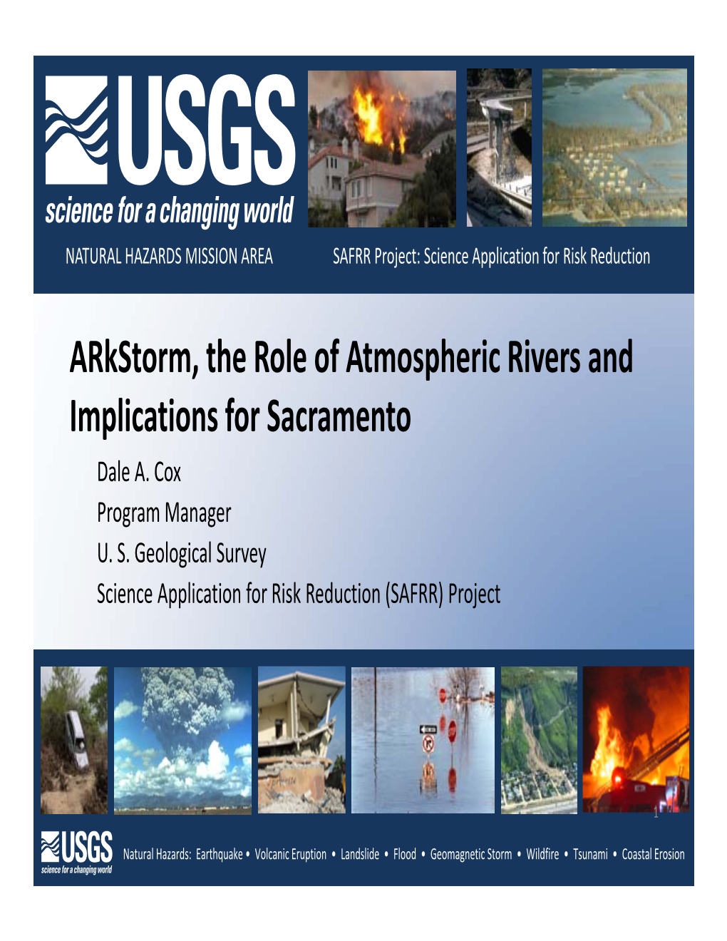 Arkstorm Implications for Sacramento