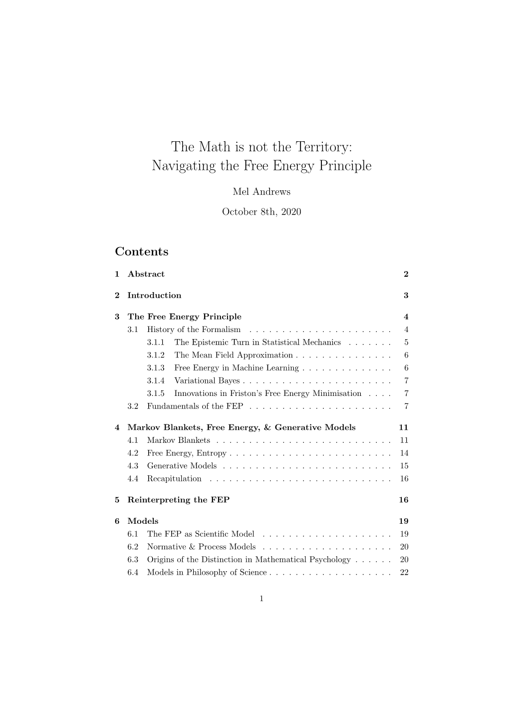 The Math Is Not the Territory: Navigating the Free Energy Principle