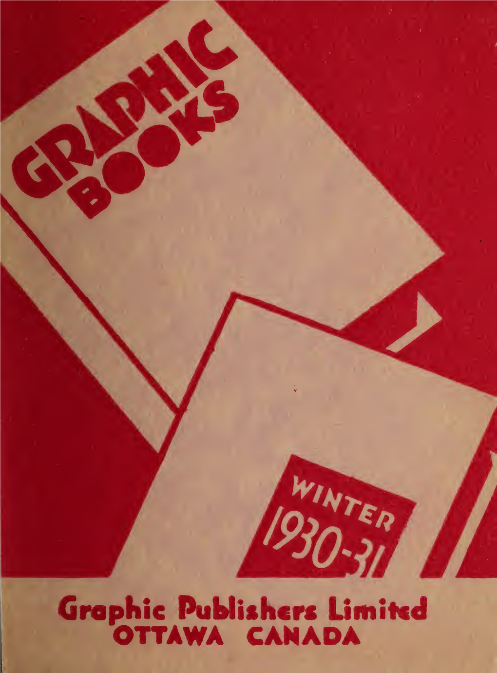 Graphic Books : Winter 1930-31