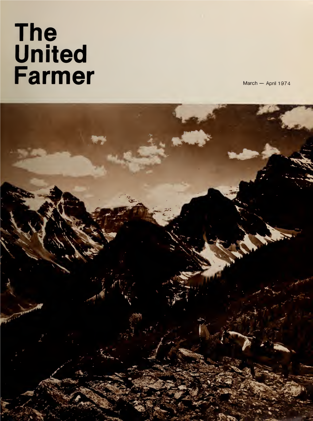 The United Farmer 1974 March-April