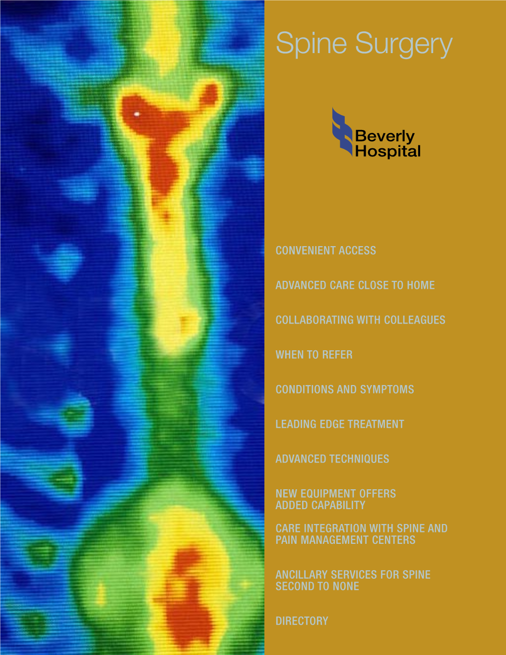 Spine Surgery Insert.Indd