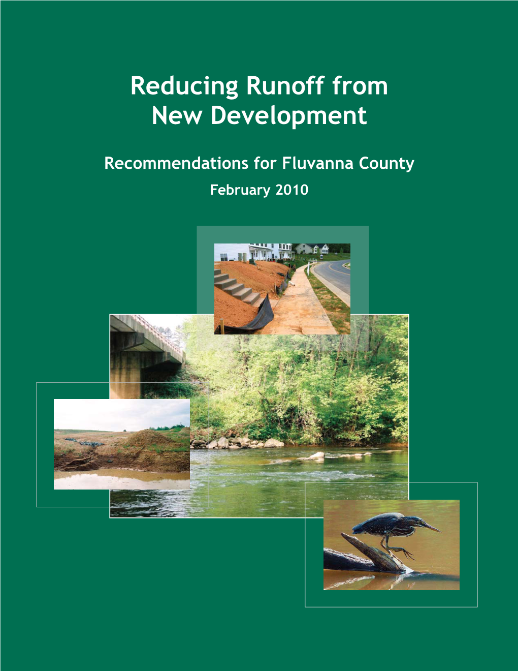 Reducing Runoff from New Development