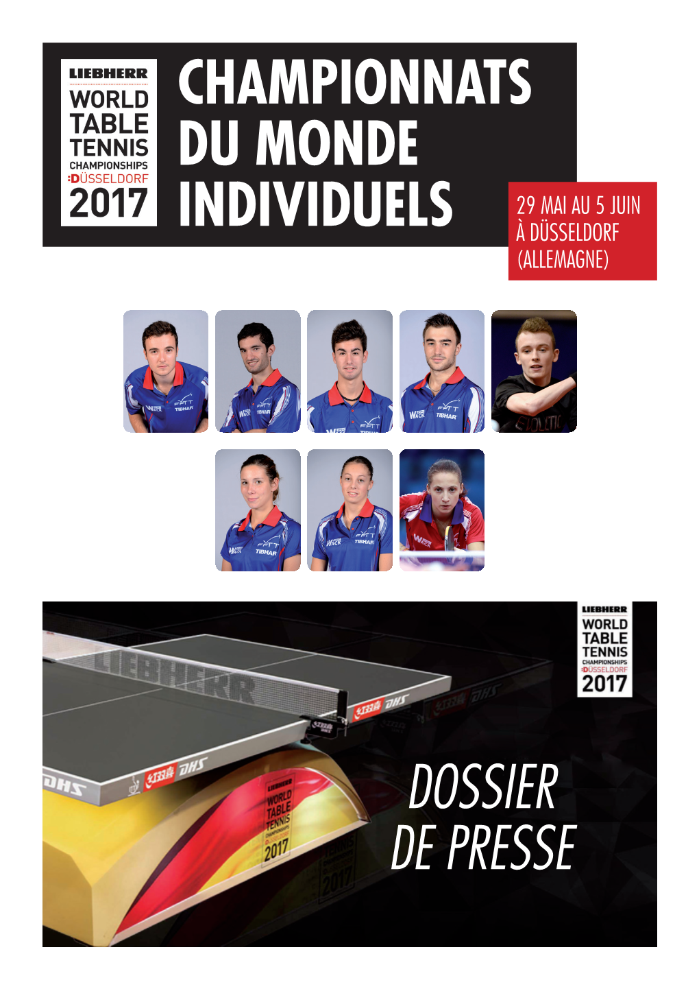 Championnats Du Monde Dossier De Presse