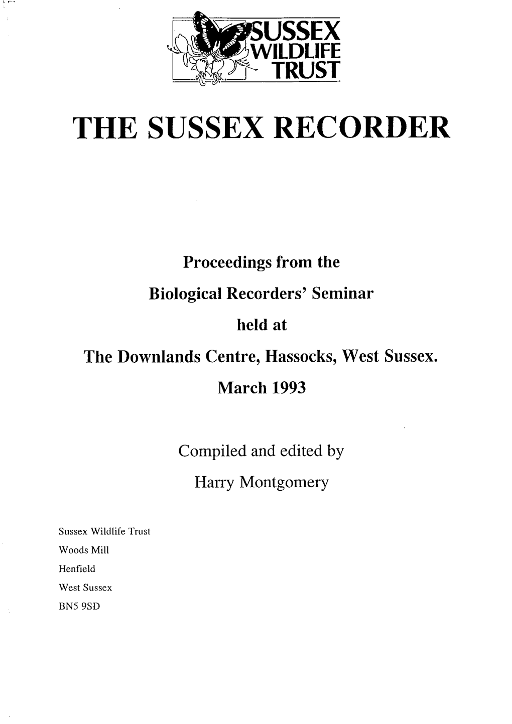 The Sussex Recorder