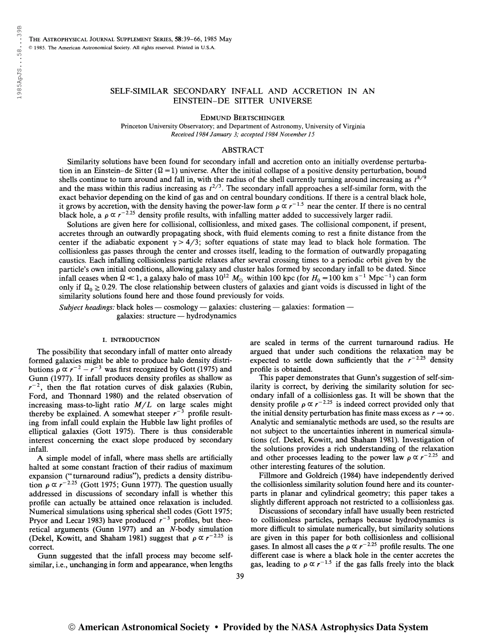 PQ O'! ; the Astrophysical Journal Supplement Series, 58:39-66,1985