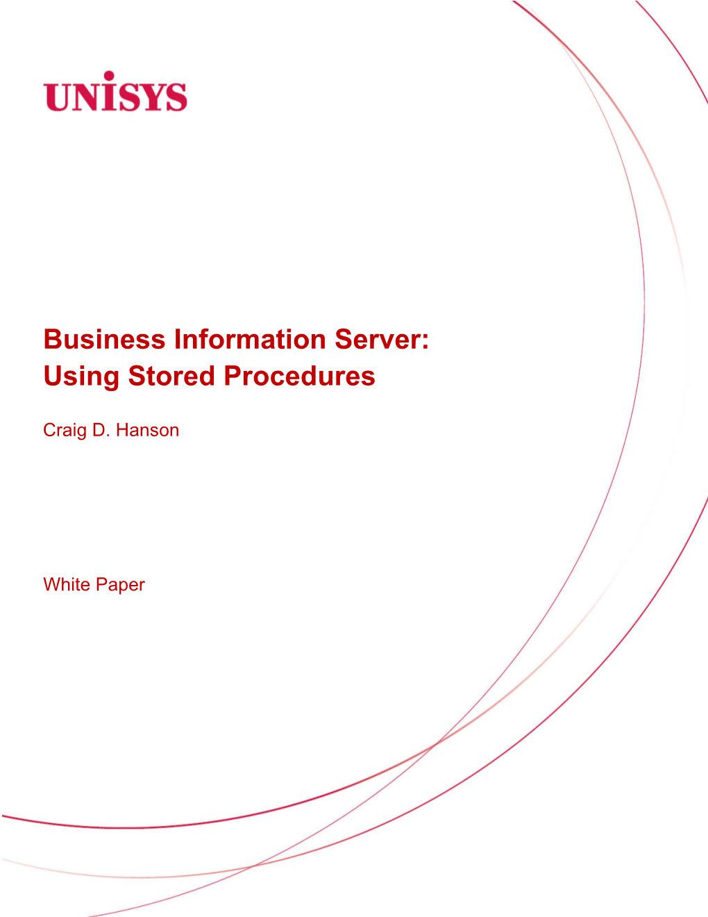 Business Information Server: Using Stored Procedures