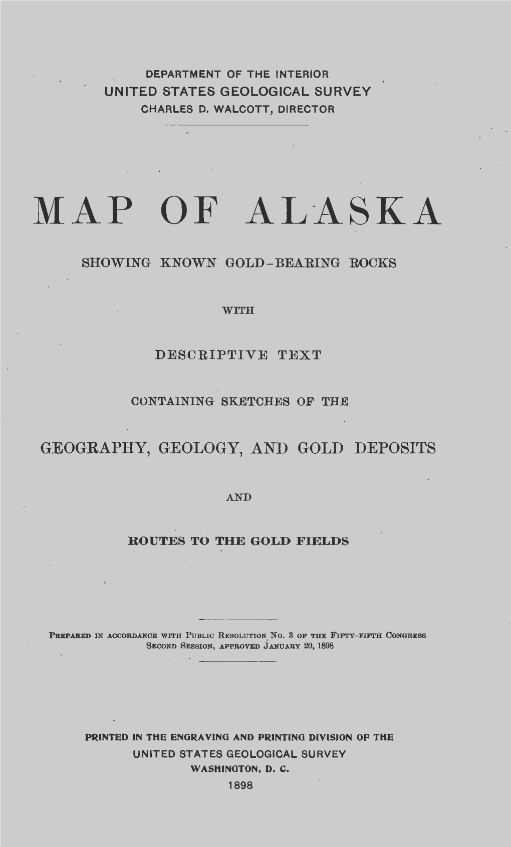 Map of Alaska