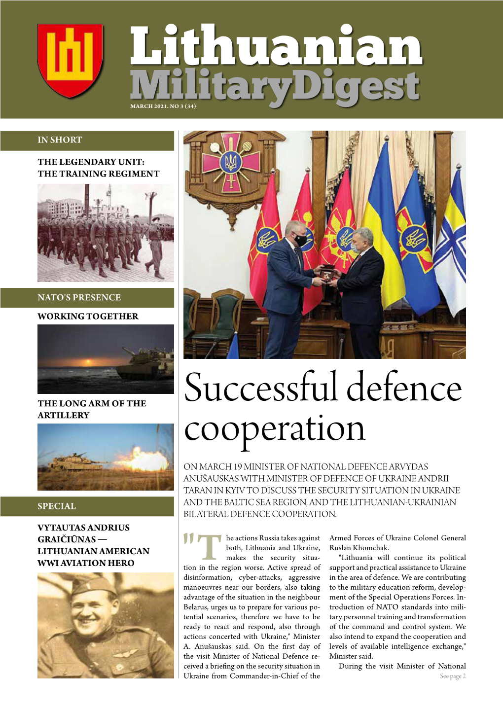 SUCCESSFUL DEFENCE Cooperation COOPERATION