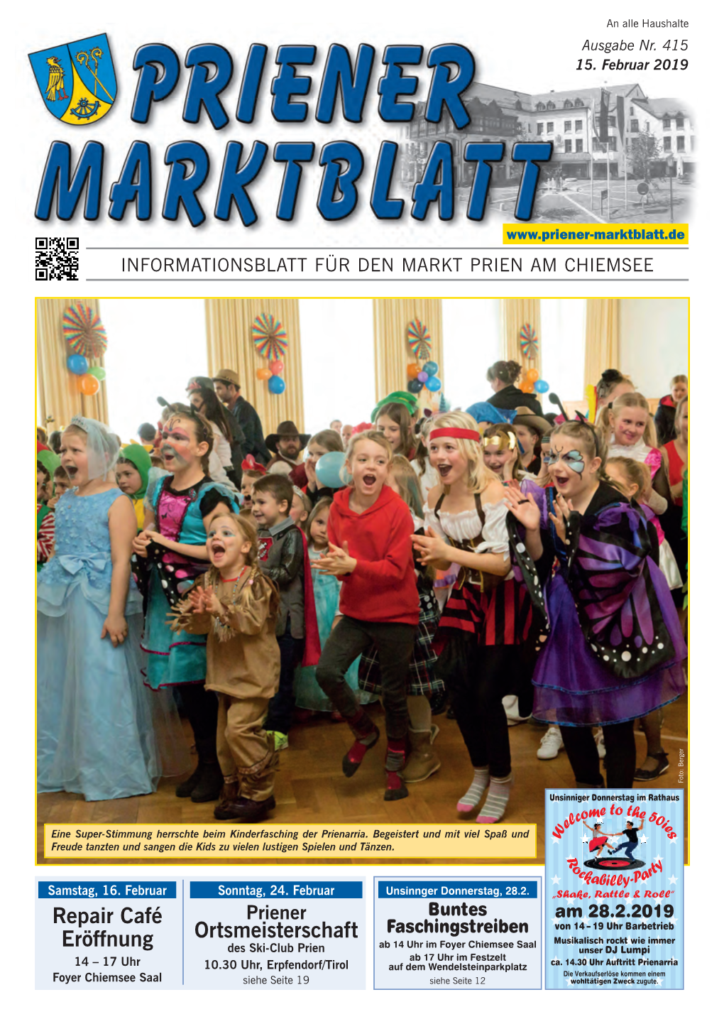 Priener Marktblatt · Februar 2019 Seite 2