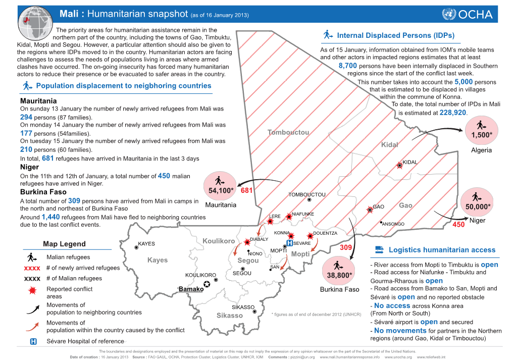 681 * Figures As of End of December 2012 (UNHCR) 108,953 54,100