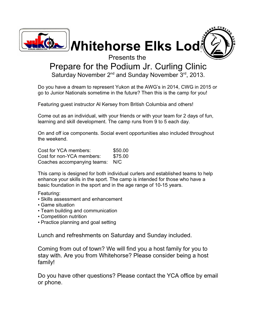 The Whitehorse Elks Lodge