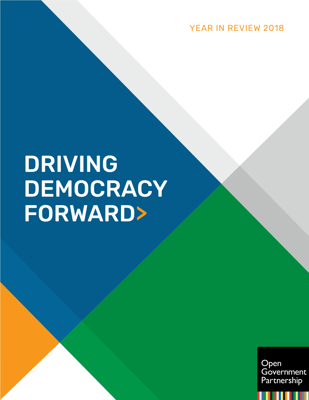 DRIVING DEMOCRACY FORWARD&gt;
