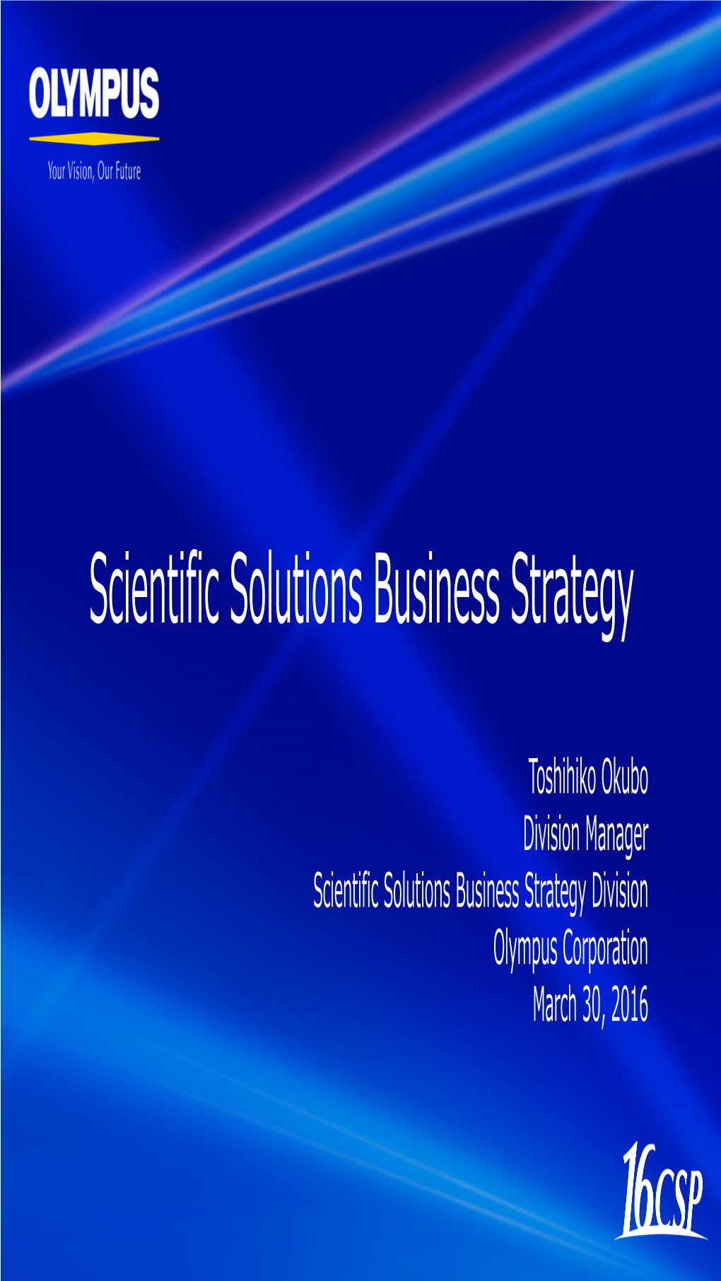 Scientific Solutions Business Strategy