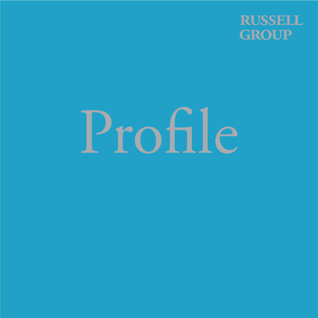 Profile of the Russell Group