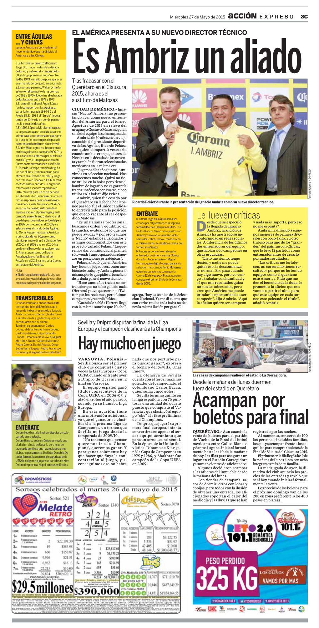 Acampan Por Boletos Para Final