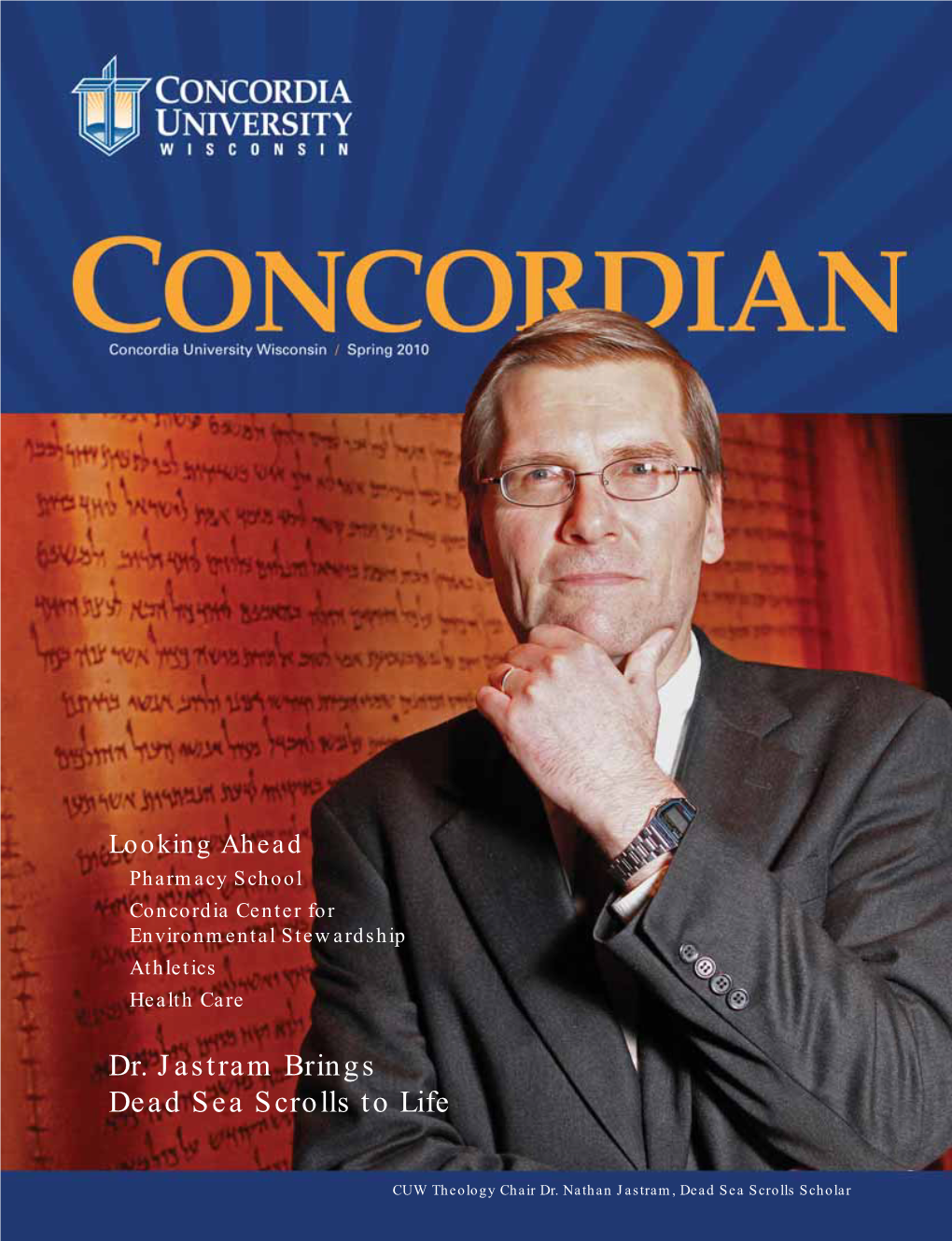 Spring 2010 Front Cover: Dr