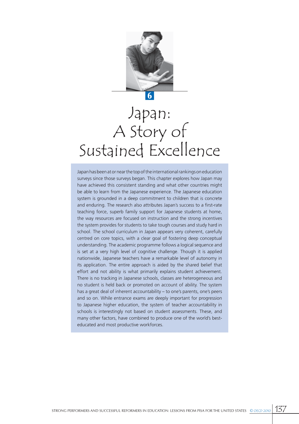 Japan: a Story of Sustained Excellence