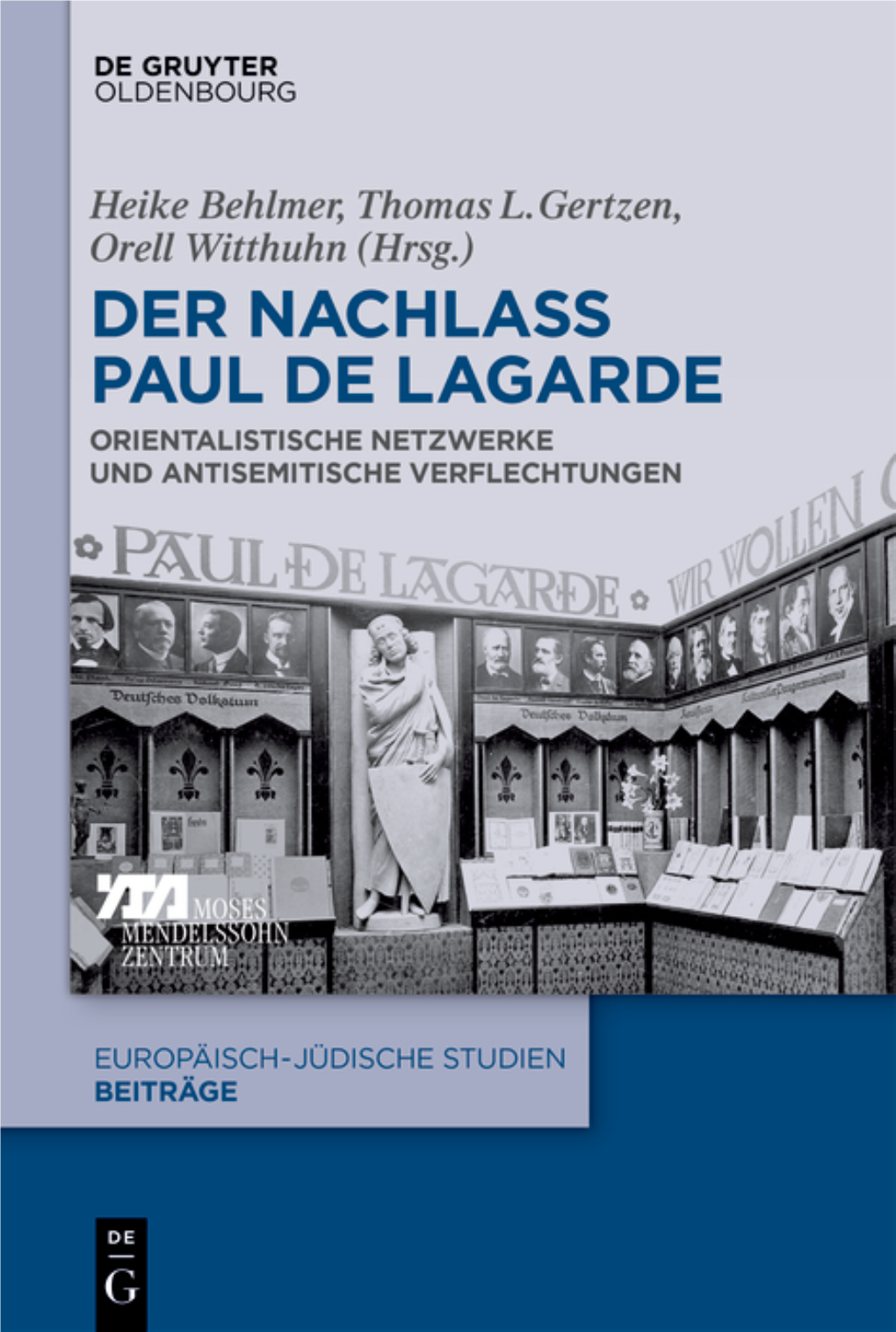 Paul Anton De Lagarde Und „Die Juden“ 9