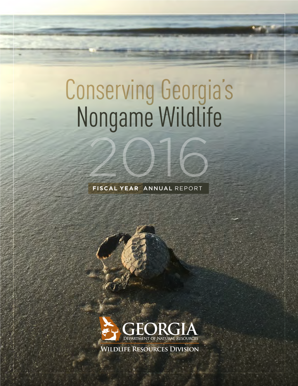 Nongame Wildlife 2016 FISCAL YEAR ANNUAL REPORT