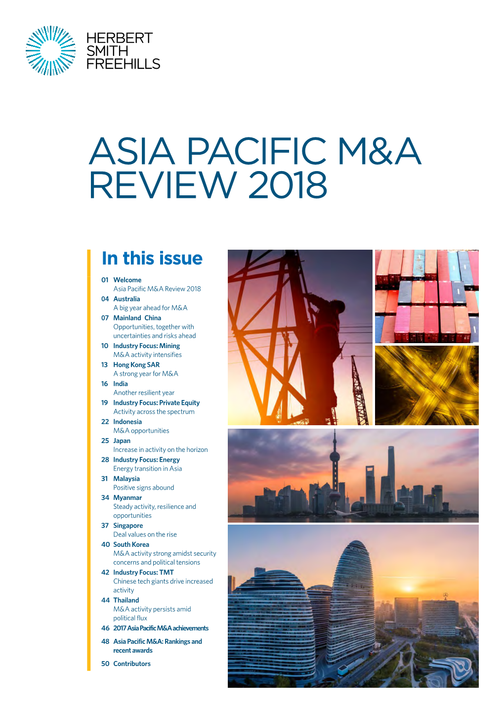 Asia Pacific M&A Review 2018