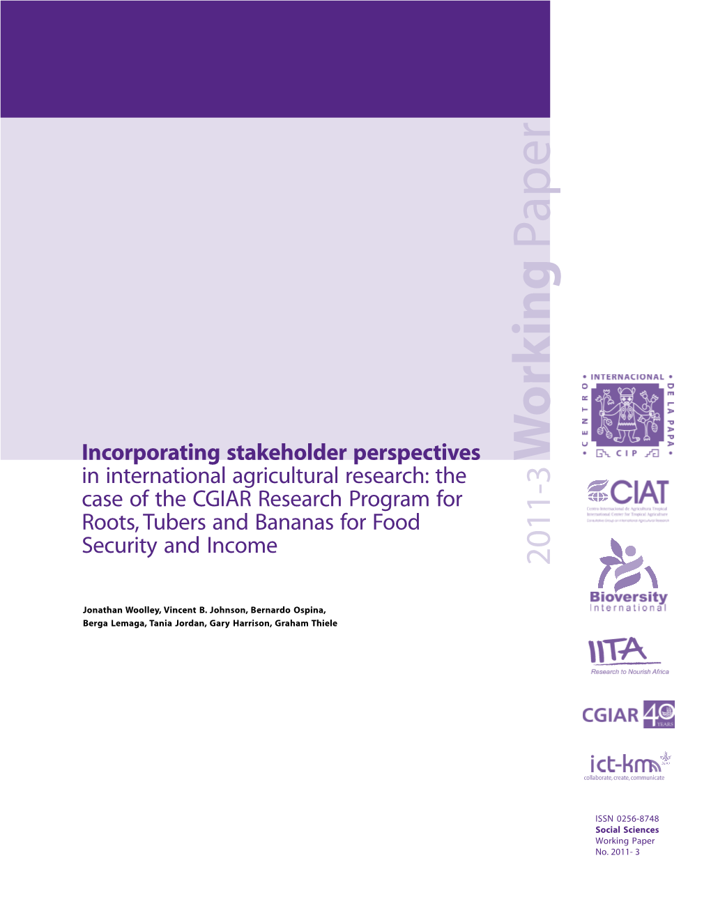 Incorporating Stakeholder Perspectives in International