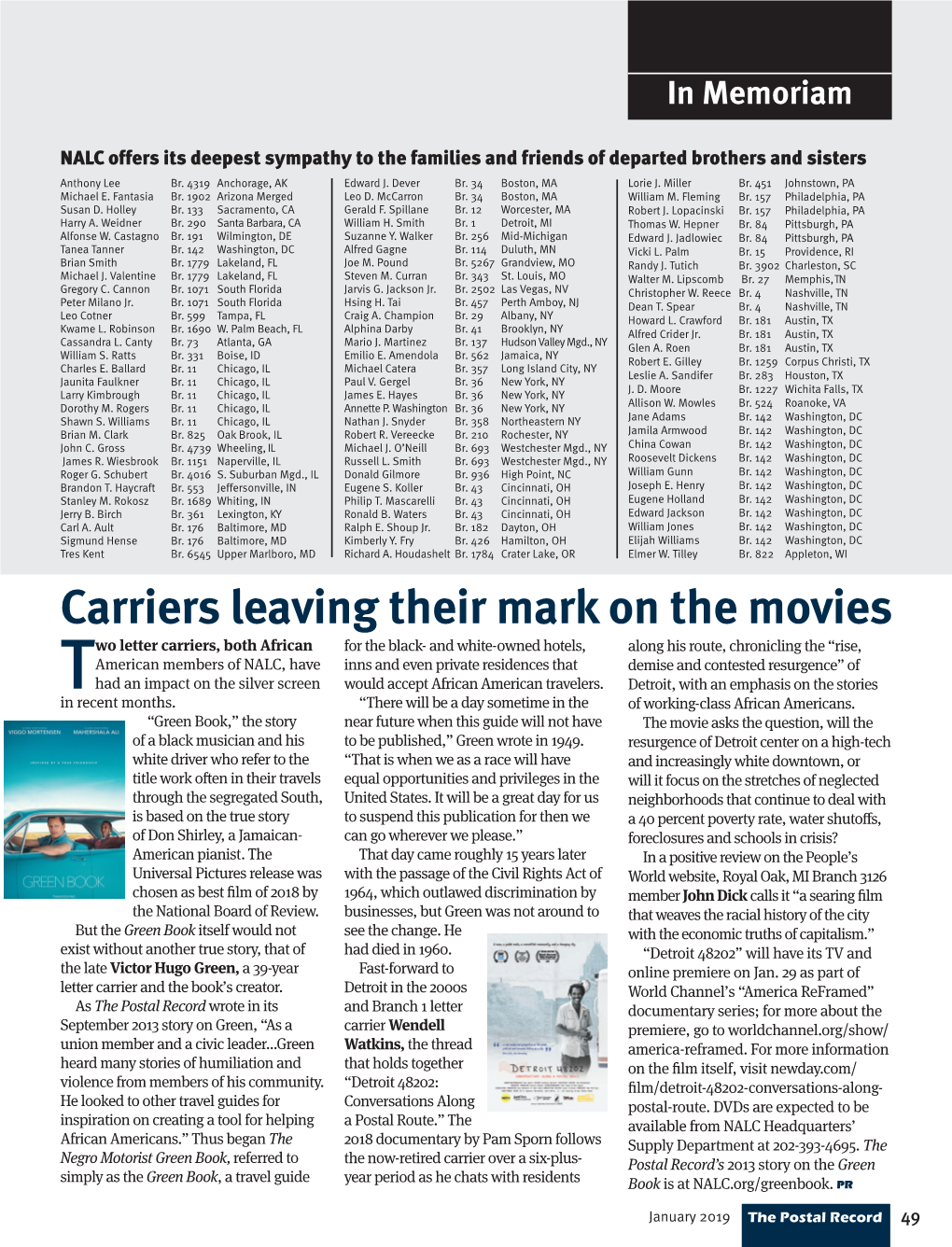 Carriers Leaving Their Mark on the Movies