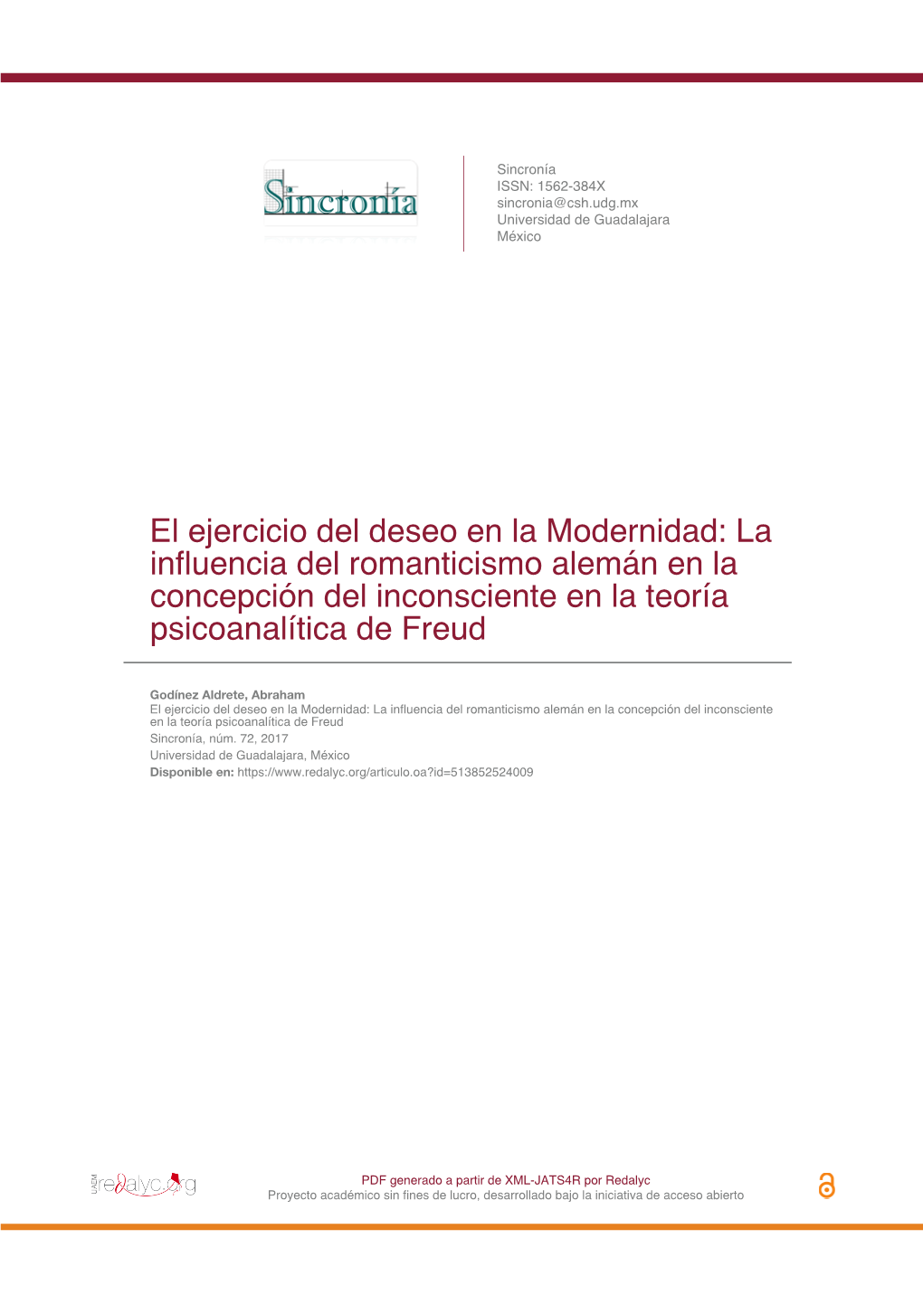 La Influencia Del Romanticismo Alemán En La Concepción Del Inconsciente En La Teoría Psicoanalítica De Freud