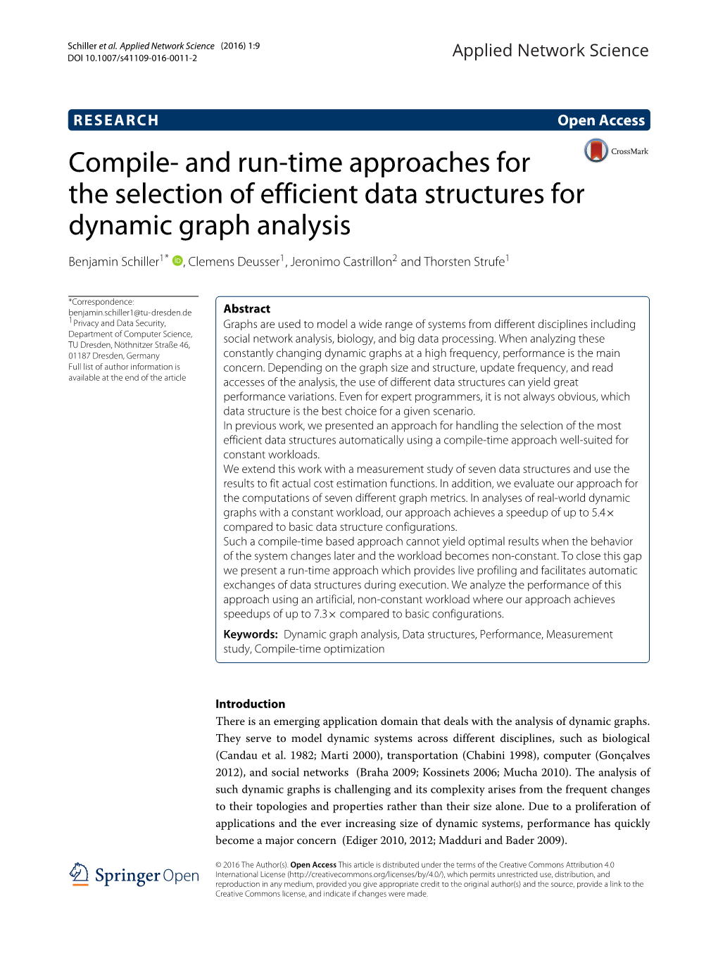 Efficient Data Structures for Dynamic Graph Analysis