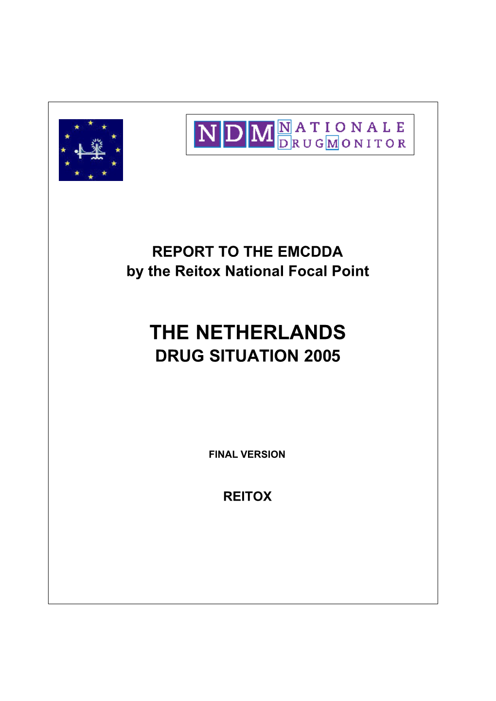 National Report the Netherlands 2005 Final Version Version…
