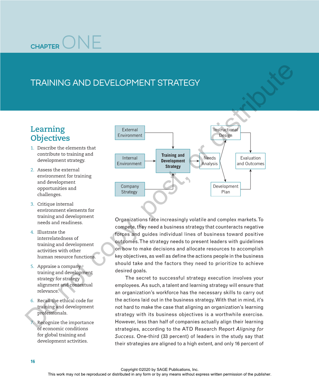 1. Training and Development Strategy