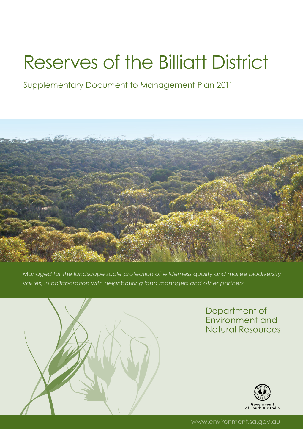 Reserves of the Billiatt District