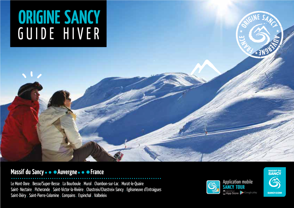 Origine Sancy Guide Hiver