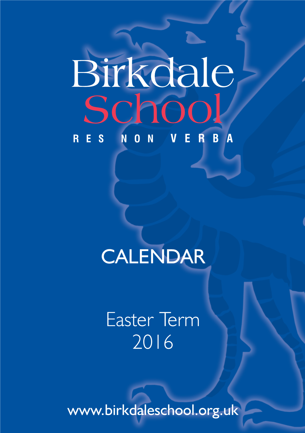 Birkdale School RES NON VERBA