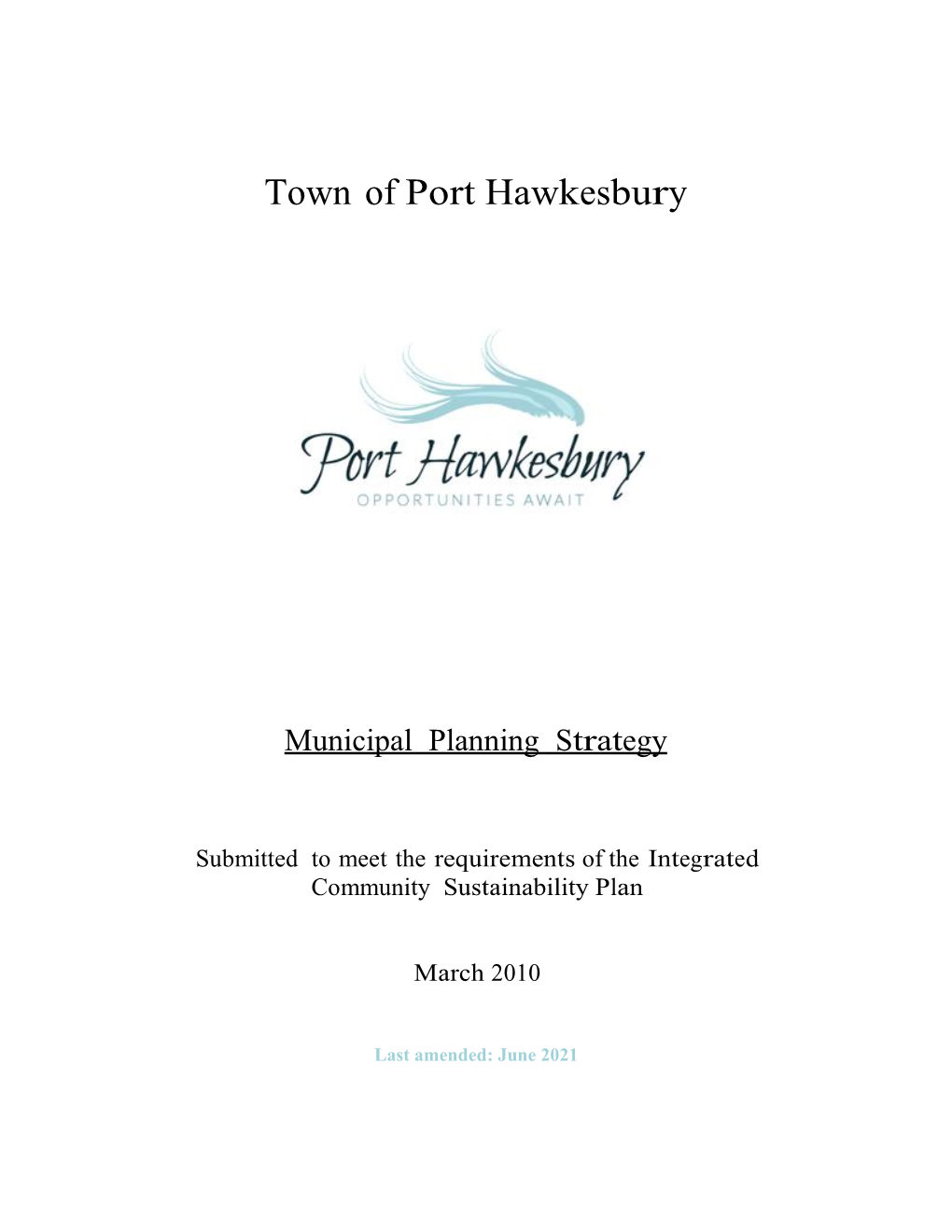 Town of Port Hawkesbury