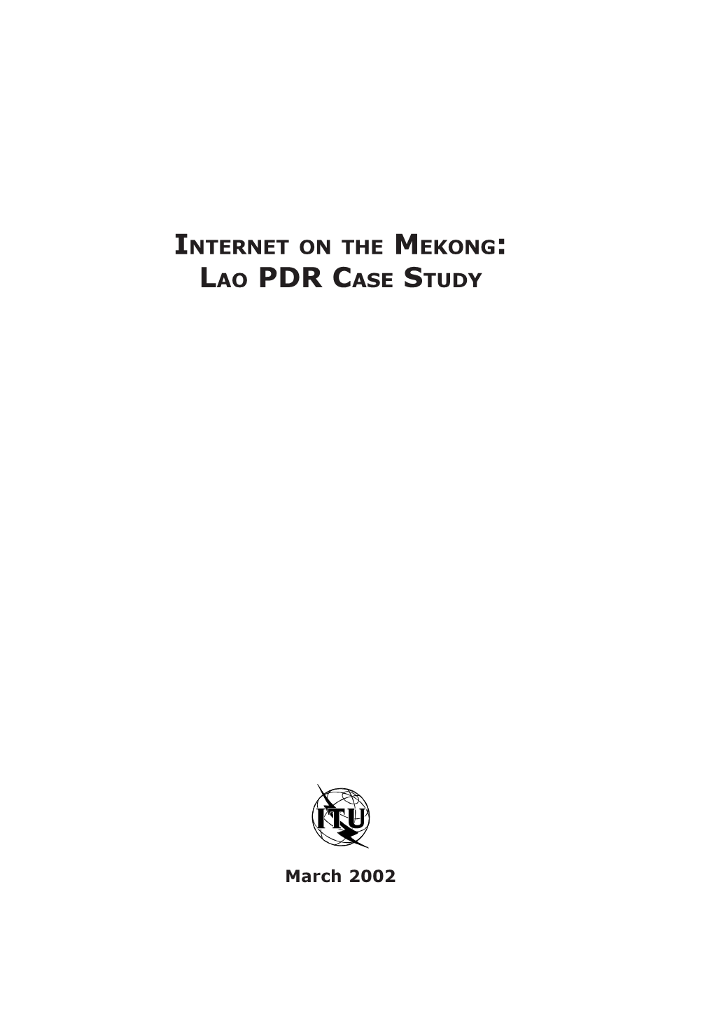 Lao Pdr Case Study