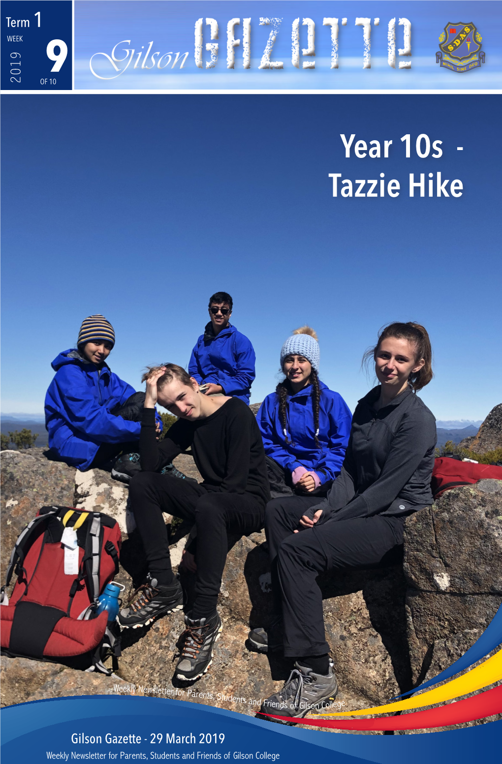 Year 10S - Tazzie Hike