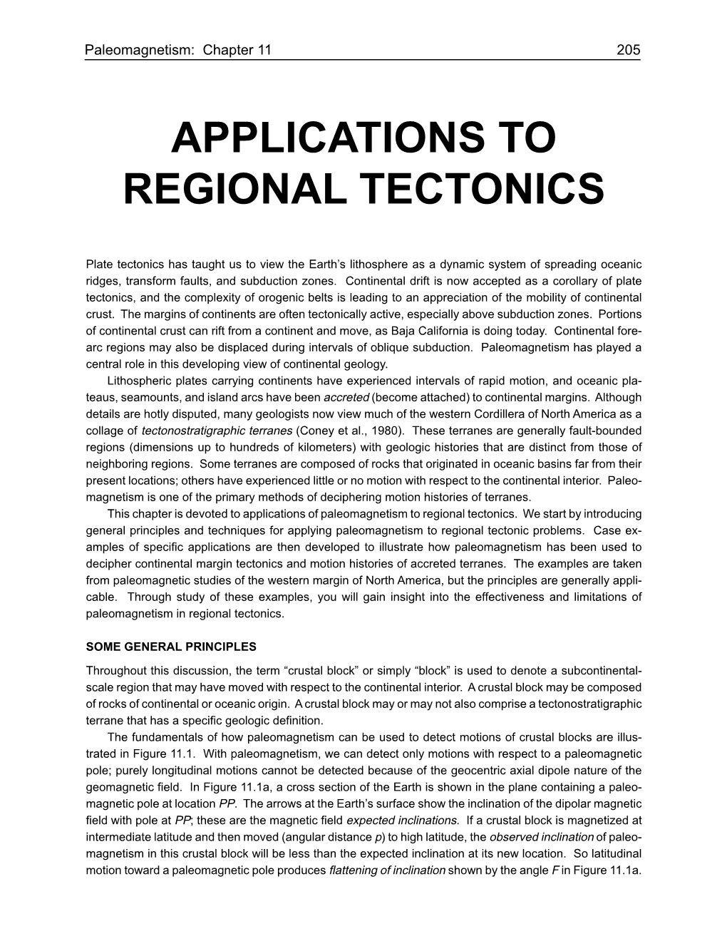 Applications to Regional Tectonics