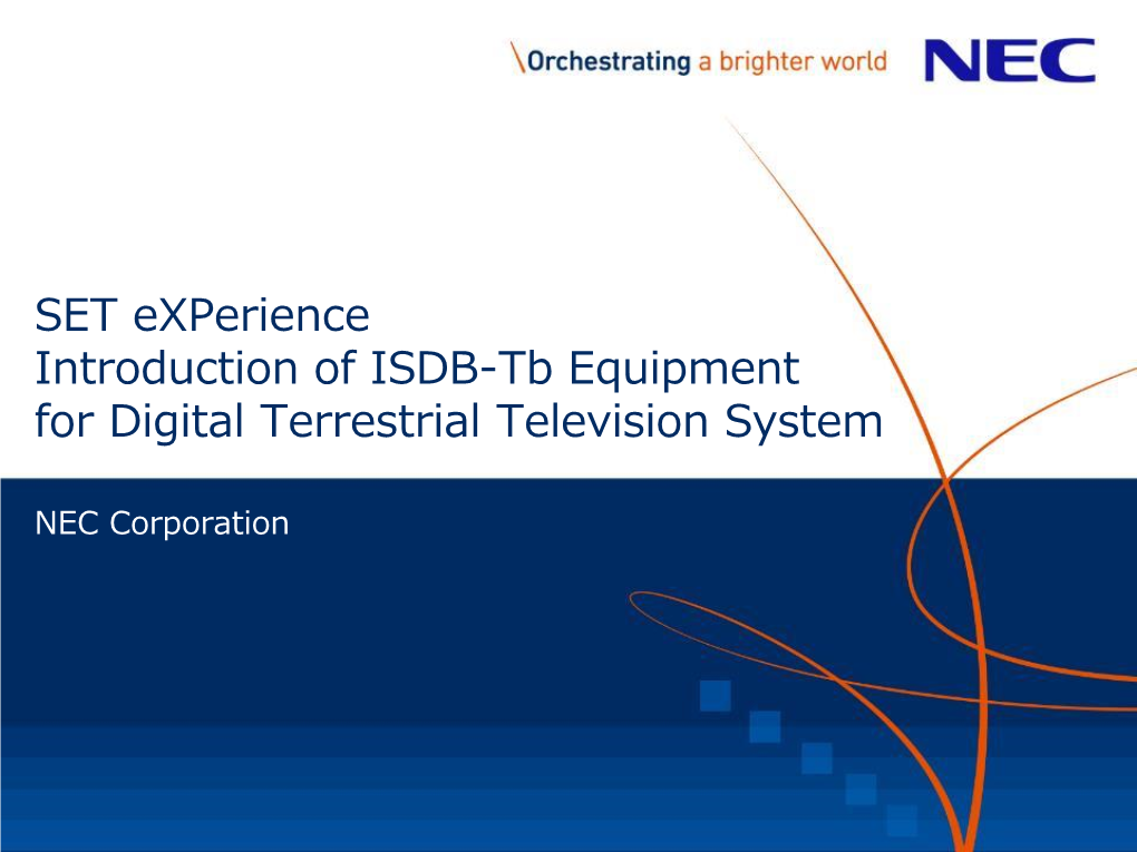 NEC Corporation Introduction