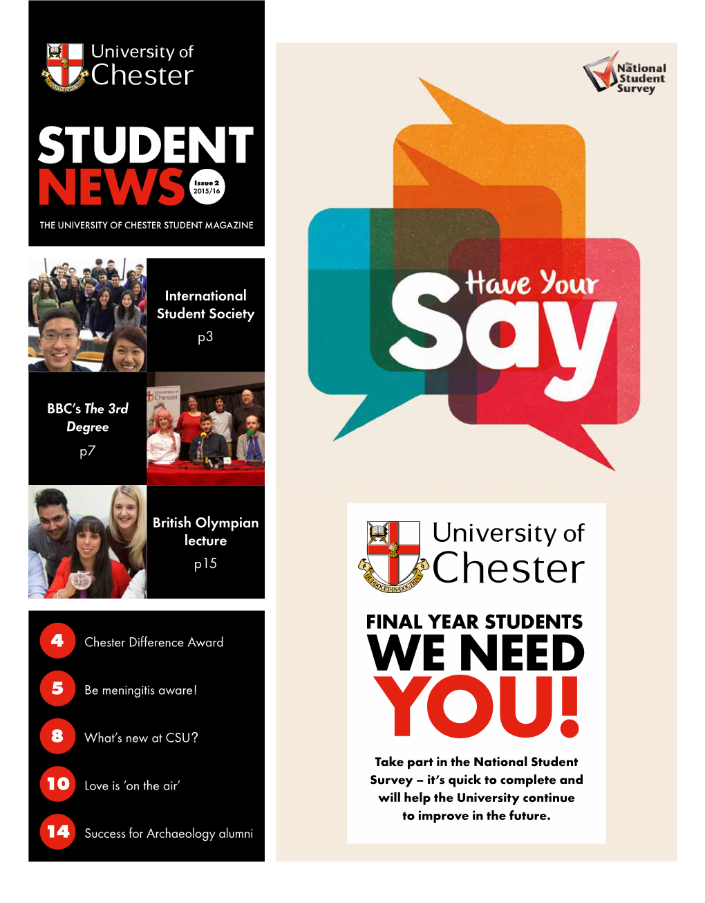 We Need Student News