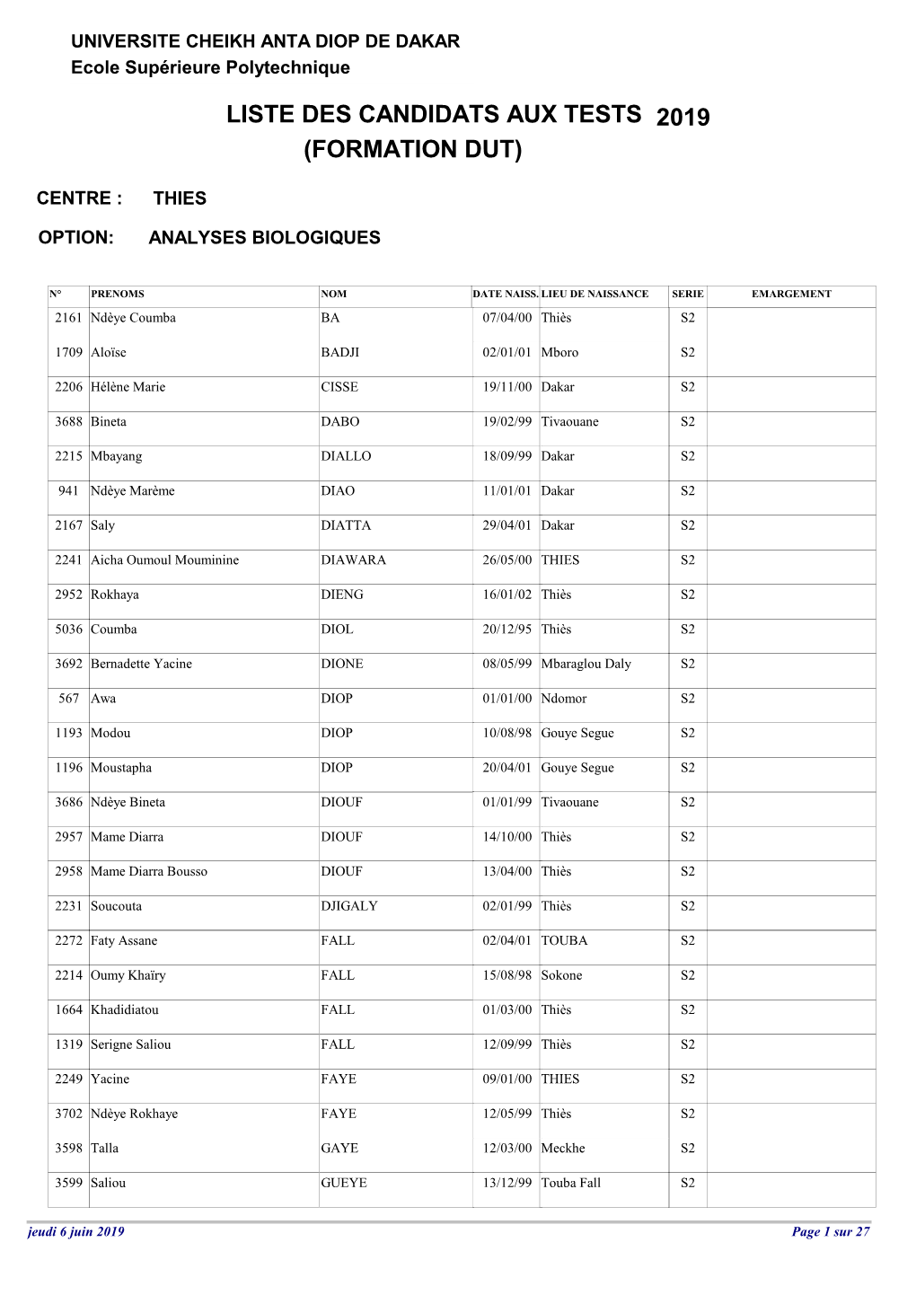 Liste-Des-Candidats-CENTRE DE THIES