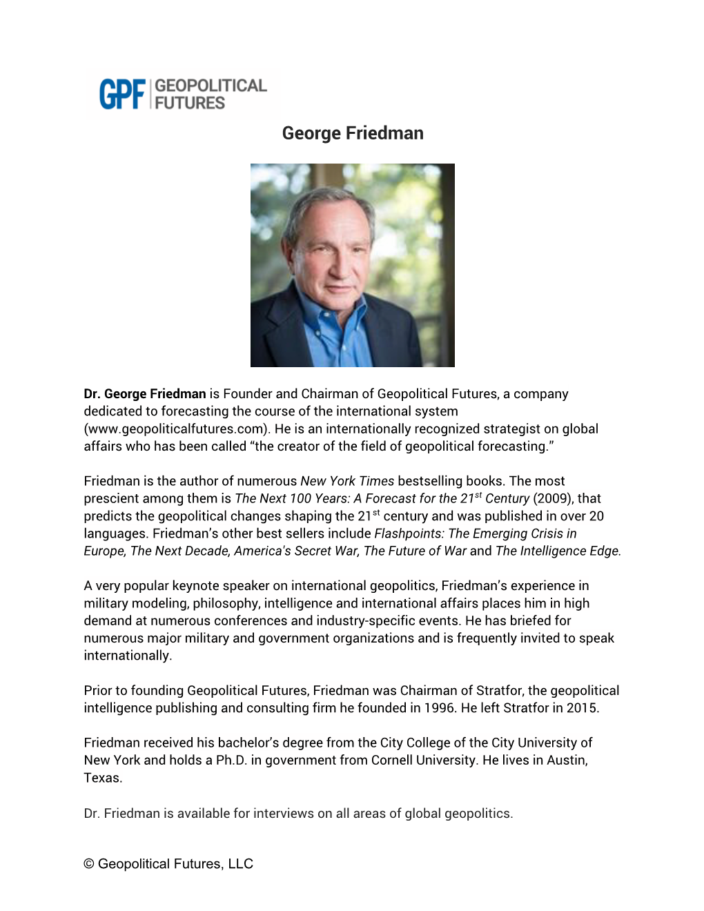 George Friedman