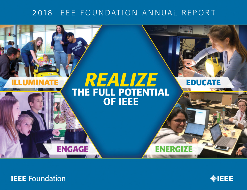 REALIZE Educate the FULL POTENTIAL of IEEE