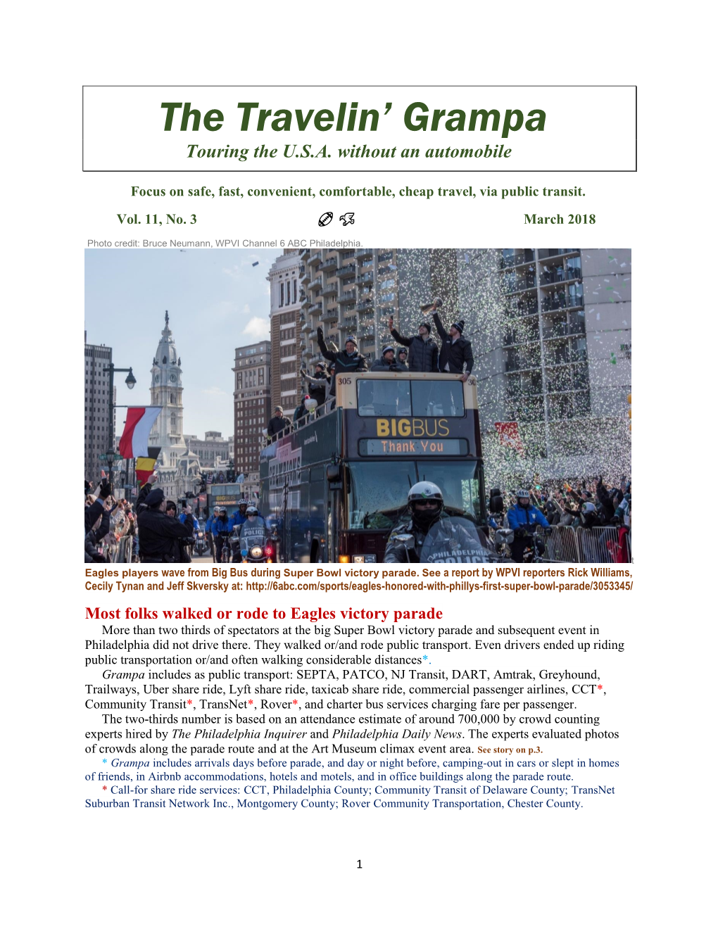 The Travelin' Grampa