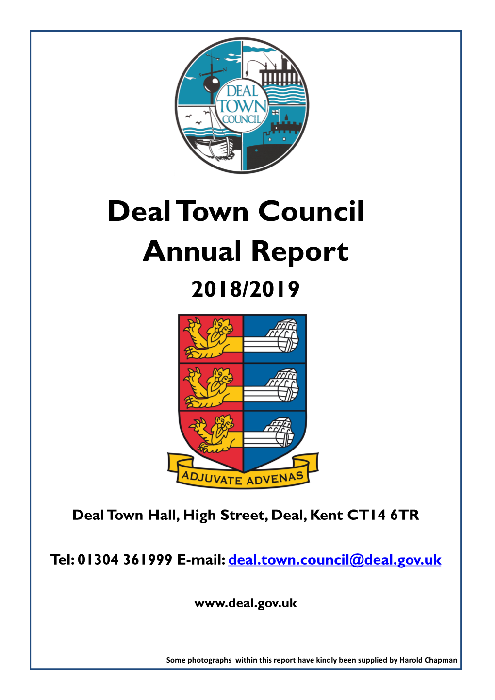Deal Town Council Annual Report 2018/2019